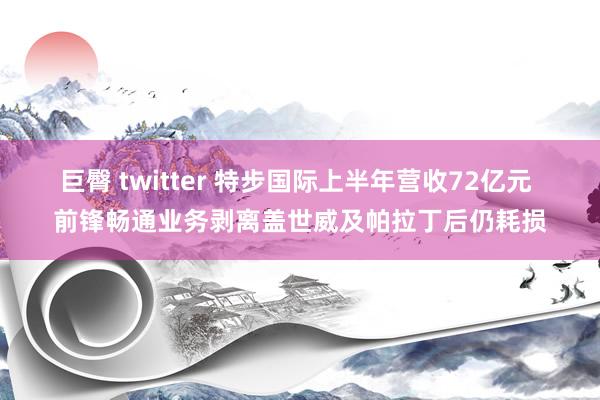 巨臀 twitter 特步国际上半年营收72亿元 前锋畅通业务剥离盖世威及帕拉丁后仍耗损